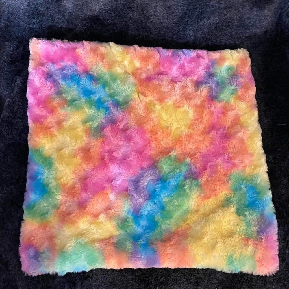 Minky Throw Pillow Cover, 10 x 10